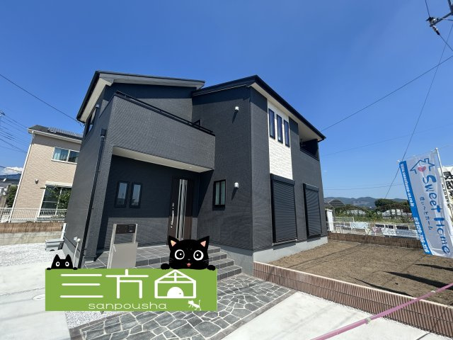 新築　桐生市相生町第26　Livele Garden.S　1号棟の外観|現地写真　2025年8月完成しました！ご内覧等、お気軽にお問合せください♪　							

