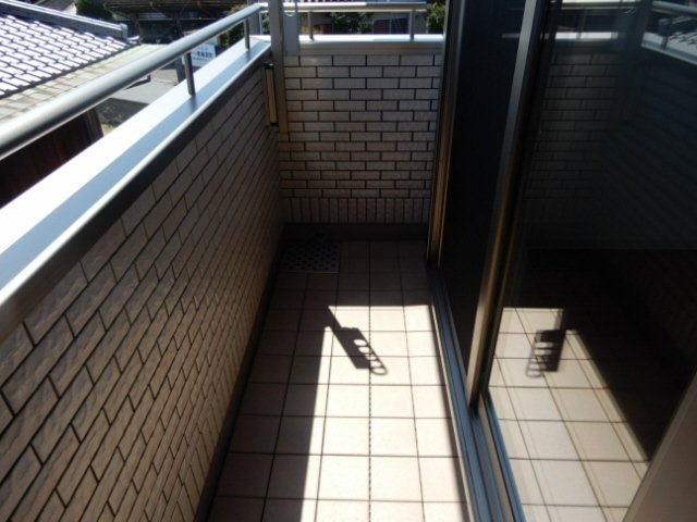 若宮テラスハウスのバルコニー
