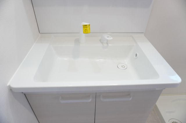 越谷市大字大泊 中古戸建の独立洗面台