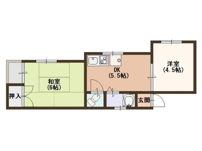 【間取り】 | エトワール住之江