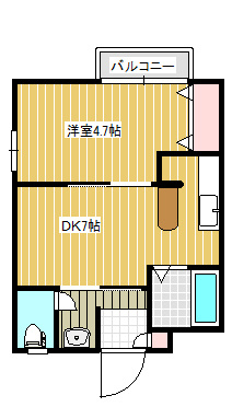 エスポワール出来島の間取り