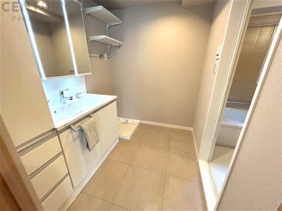 衣服の収納や脱ぎ着や整理整頓がしやすく、湿った衣類を乾燥させるスペースがありカビや臭いの発生を防ぎます。床の汚れを他の部屋に持ち込まず清潔を保つことができます。また快適な入浴環境の整備にも役立ちます。