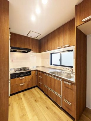 グランバリュー千駄木(旧田中商店ビル)のキッチン