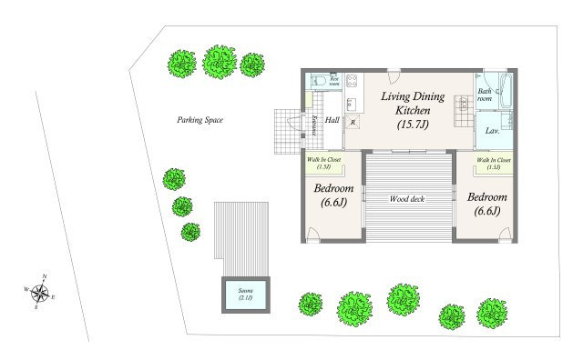 新築戸建：軽井沢大日向　F棟の画像
