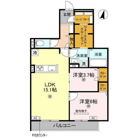 TORISIA　Reveの間取り