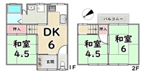右京区西京極徳大寺団子田町の画像