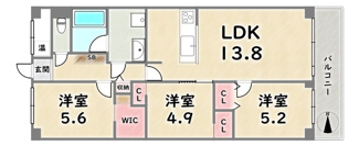 【間取り】 | 嵯峨スカイハイツ