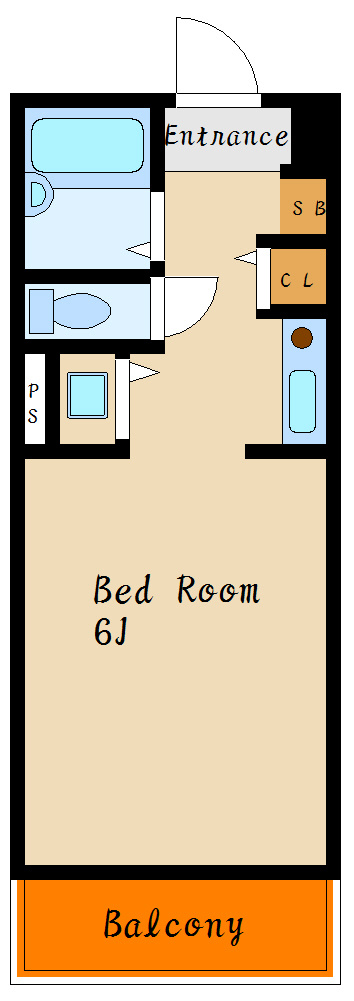 ＹＫハイツ小久保の間取り