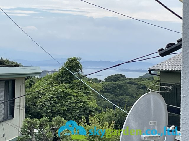 鎌倉市七里ガ浜2丁目　中古戸建の展望|2階バルコニーから見た風景