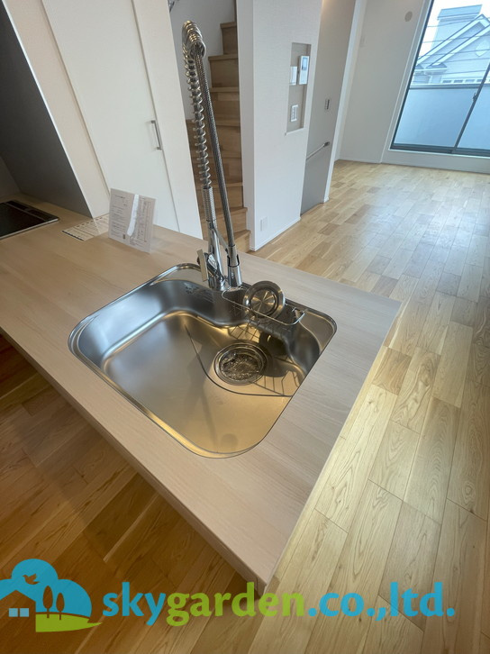 鎌倉市七里ガ浜2丁目　中古戸建のキッチン|使いやすいキッチンです