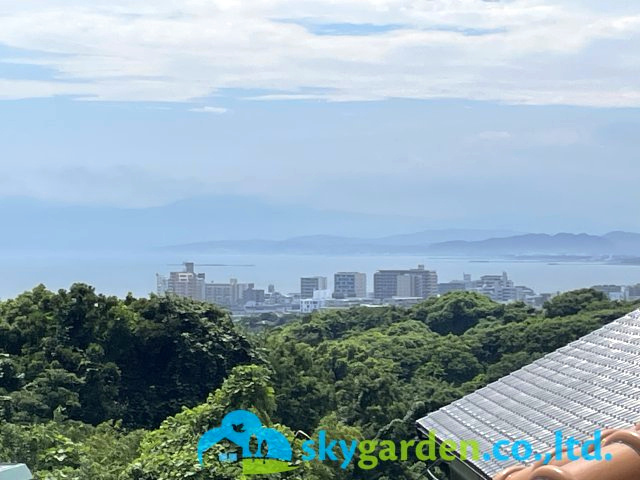 鎌倉市七里ガ浜2丁目　中古戸建の展望|晴天時には、江の島・伊豆方面を遠望