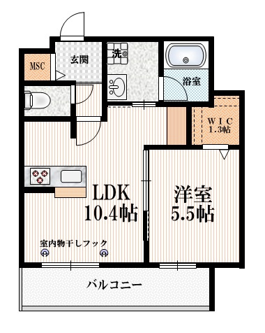アーク千駄木の間取り