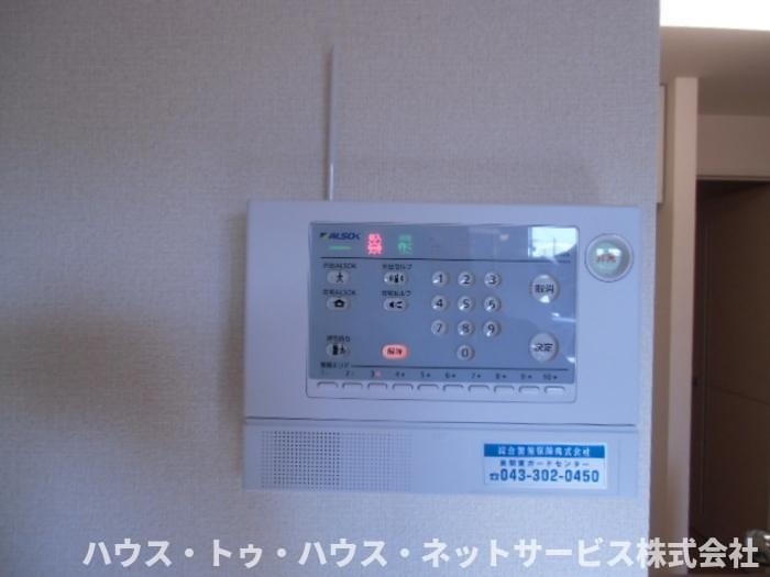 メルベーユおおたかの森　1号棟のセキュリティ