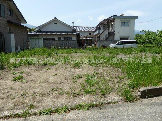 南アルプス市西野75.6坪土地の外観