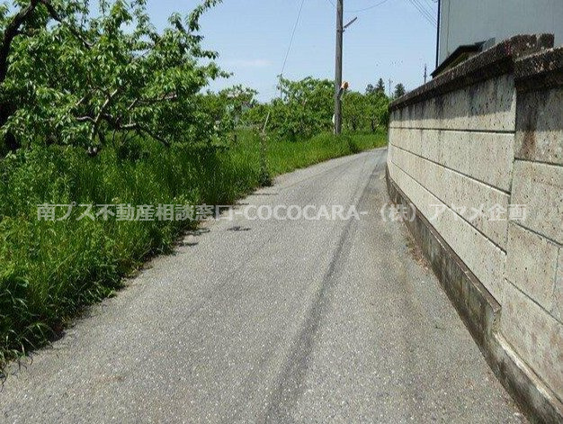 南アルプス市西野75.6坪土地の外観