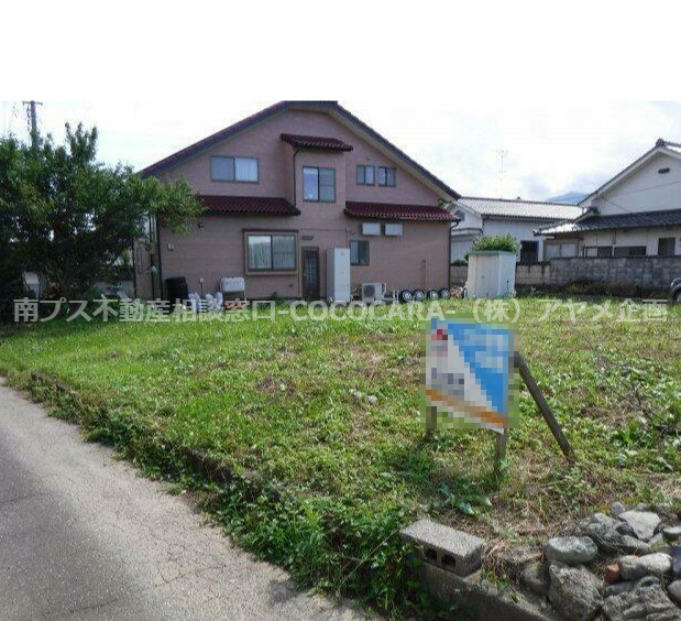 南アルプス市西野75.6坪土地の外観