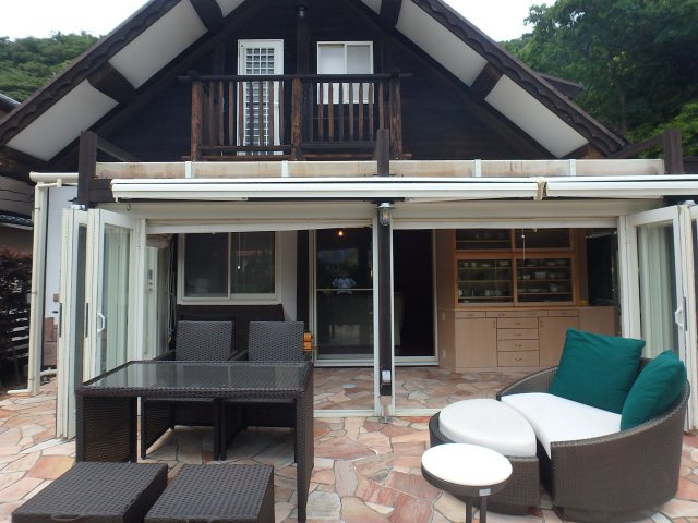 S1720H　吉佐美ログハウスの外観