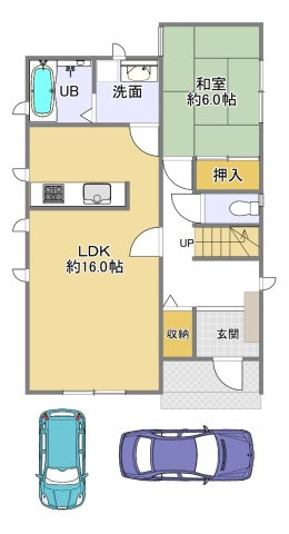 【間取り】の画像