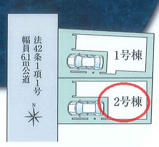 【区画図】 | ファーストタウン堺市第５北区長曽根町 | 区画図