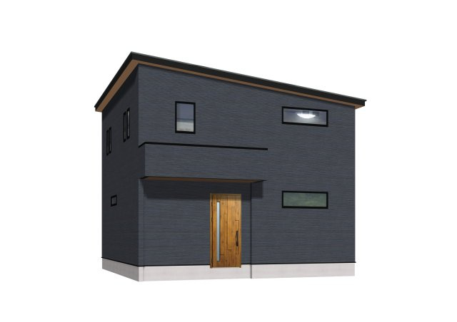 唐櫃台4丁目新築一戸建の外観パース|イメージパースになります。現場と相違する場合がございます。