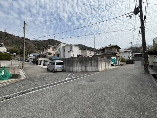 唐櫃台4丁目新築一戸建の前面道路含む現地写真|前面道路含む現地写真です