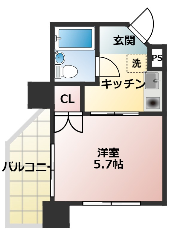 ハイタウン梅屋敷の間取り