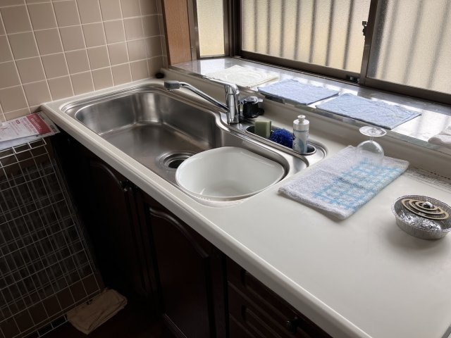 【キッチン】 | 淡路市江井　別荘用中古住宅　 | キッチン画像