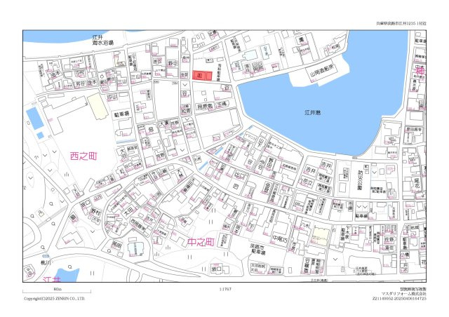 【地図】 | 淡路市江井　別荘用中古住宅　