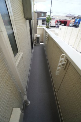 【バルコニー】 | D-ROOM都賀2丁目Ⅰ棟