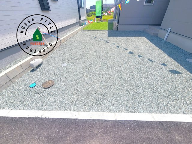 宇城市小川町北新田第6-2棟（2号棟）の駐車場|駐車場になります。