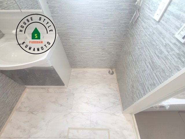 宇城市小川町北新田第6-2棟（2号棟）のランドリースペース|ランドリースペースとなります。広々して有効的にご使用できます。 