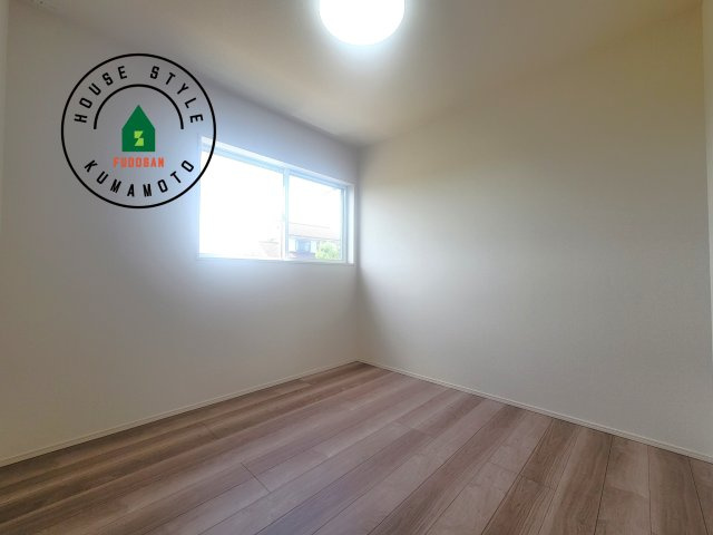 宇城市小川町北新田第6-2棟（2号棟）の和室|将来的に、琉球畳を引きまして和室風にすることも可能です。