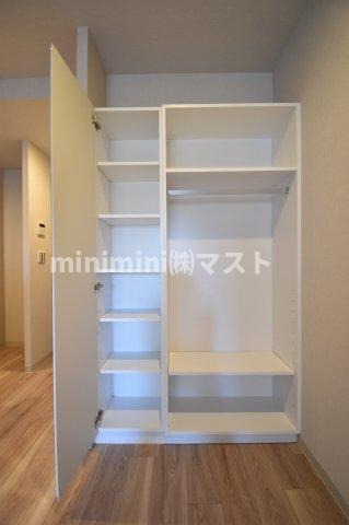 ミラージュパレス玉造デフィの収納