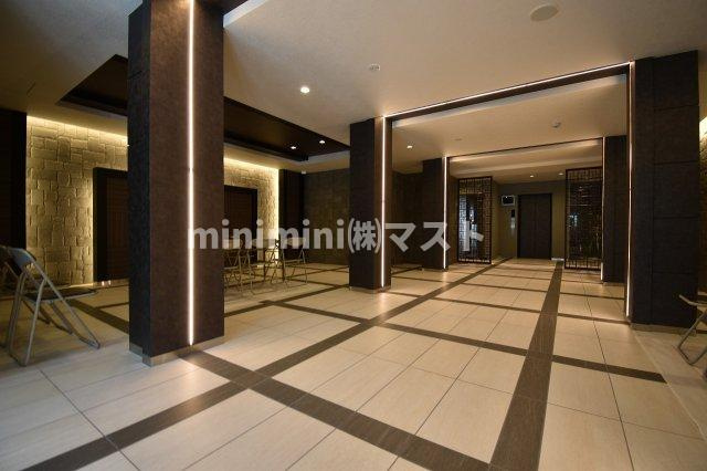 ミラージュパレス玉造デフィのロビー