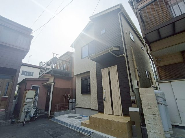 八潮市　古新田　新築戸建　　全1棟の外観|外観です