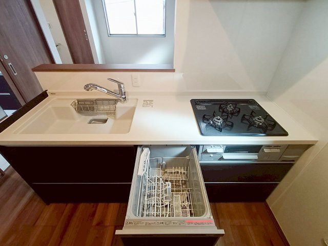 八潮市　古新田　新築戸建　　全1棟のキッチン|キッチンです