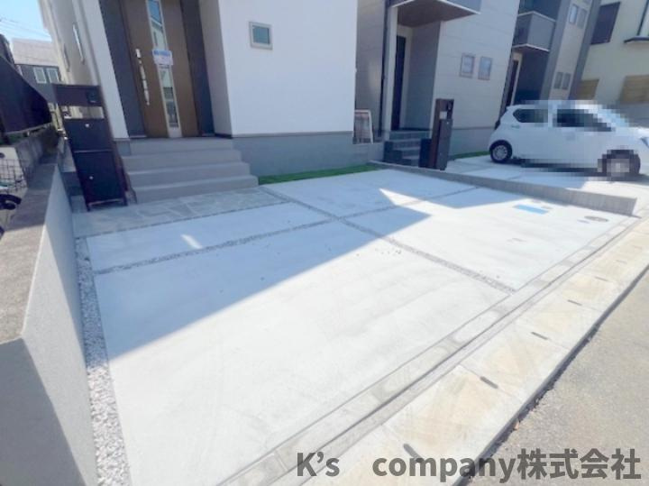 茅ヶ崎市松浪2丁目　新築戸建　3号棟の駐車場|駐車スペース◇