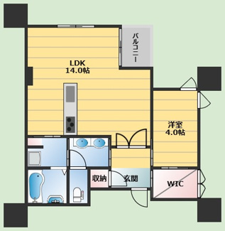 【間取り】 | マニフィーク北桜塚