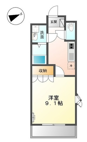 トランキーロの間取り|間取図