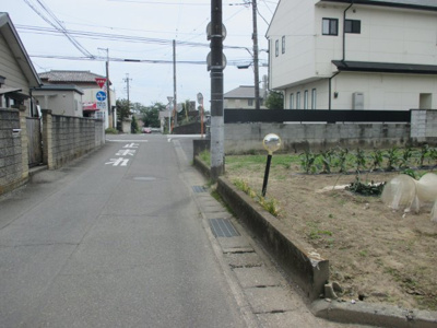 【前面道路含む現地写真】 | 伊勢崎市寿町 1170万 土地