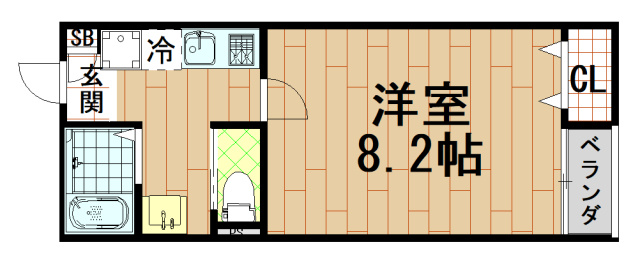 マナティーの間取り
