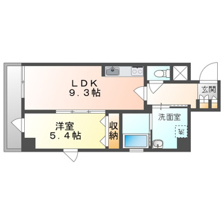 【間取り】 | フェリスメゾン嘉真－MIHARA・LEBEN－