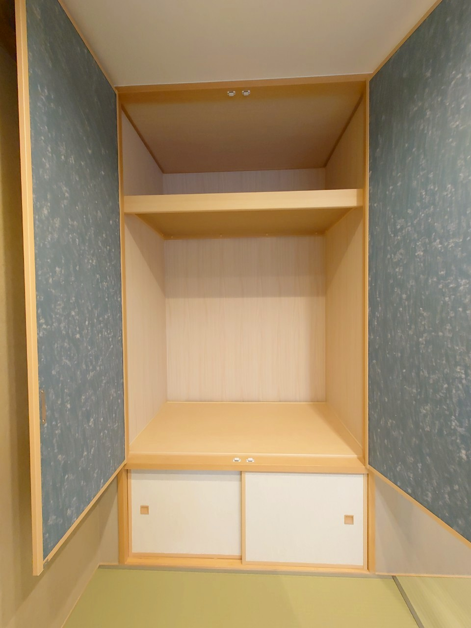 地下鉄『四条』駅徒歩2分＆阪急『烏丸』駅徒歩４分☆リフォーム完了で即入居可能☆四条烏丸クロスマークの和室|和室押入