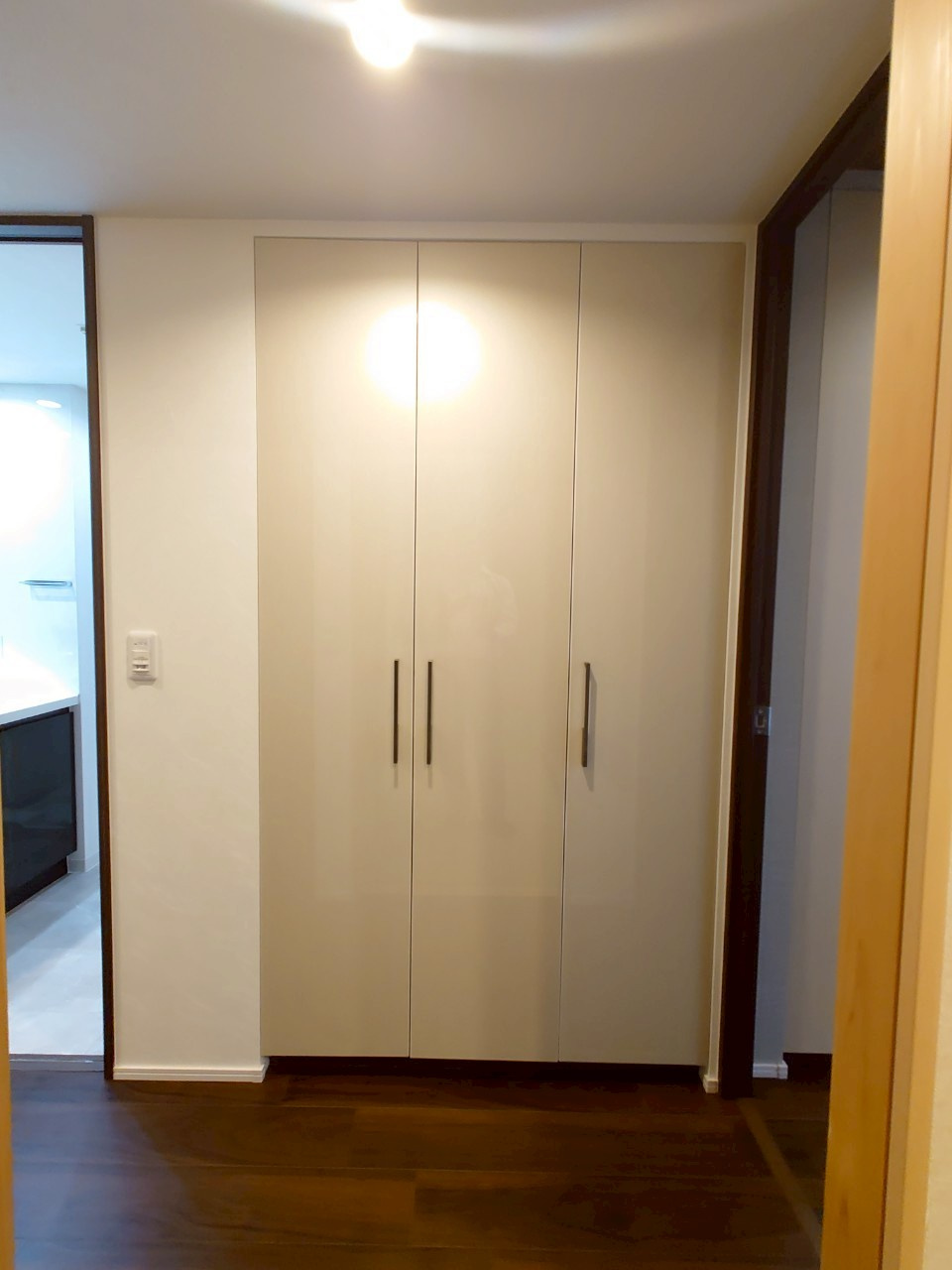 地下鉄『四条』駅徒歩2分＆阪急『烏丸』駅徒歩４分☆リフォーム完了で即入居可能☆四条烏丸クロスマークの収納|廊下収納