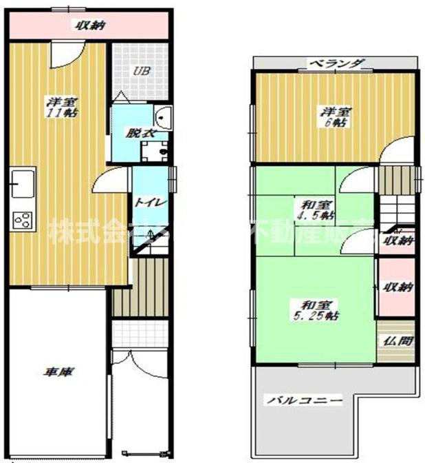 東鴻池町4丁目中古戸建の間取り|間取り変更工事、水回り交換等の内装リフォームされて室内大変キレイです！