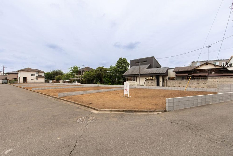 敷地面積４０坪以上　売地　川越市中台元町の外観|どなたでも建築できます！建築条件なし！お好きなハウスメーカーで建てられます♪	