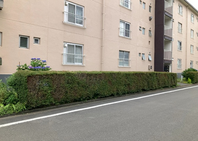 【ロビー】 | 鵜野森団地　F棟 | ロビーというと、エントランスと何がちがうの？と思いますよね。実はロビーとエントランスには明確な決まりはありません。物件によっては、エントランスを入って広がるある程度の広さのある空間がロビーとなります。