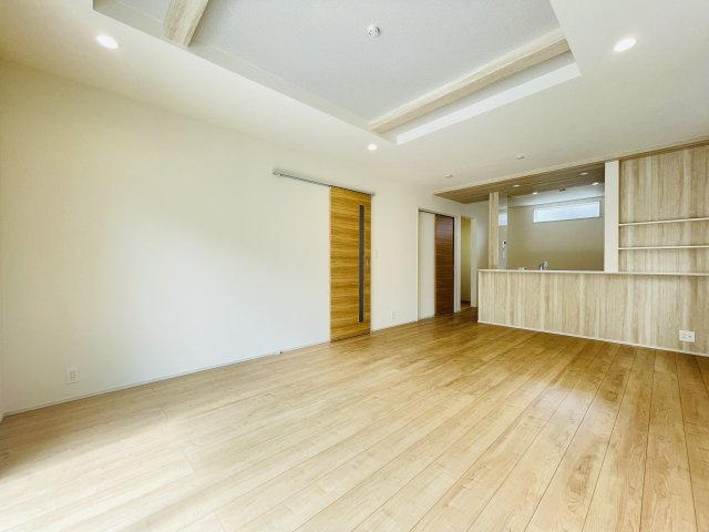 【居間・リビング】 | 深谷市上野台　ブルーミングガーデン　新築戸建　全1棟　1号棟