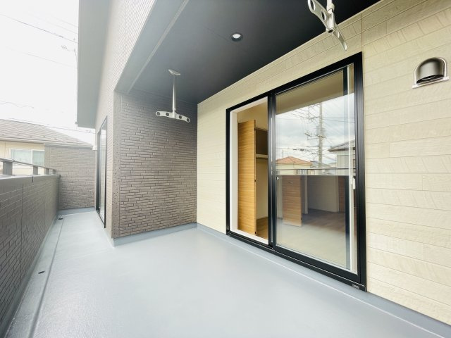【バルコニー】 | 深谷市上野台　ブルーミングガーデン　新築戸建　全1棟　1号棟