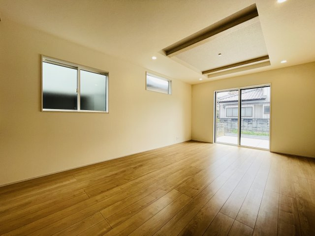 【居間・リビング】 | 深谷市上野台　ブルーミングガーデン　新築戸建　全1棟　1号棟